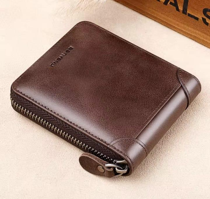 Men's Leather Wallet Brown