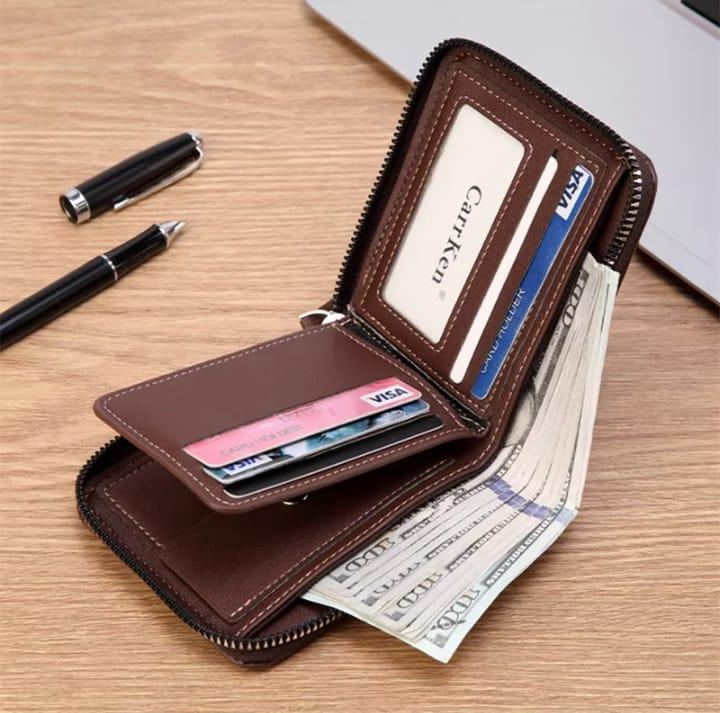 Men's Leather Wallet Brown