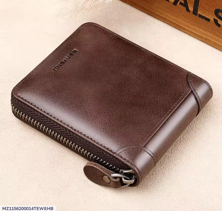 Men's Leather Wallet Brown