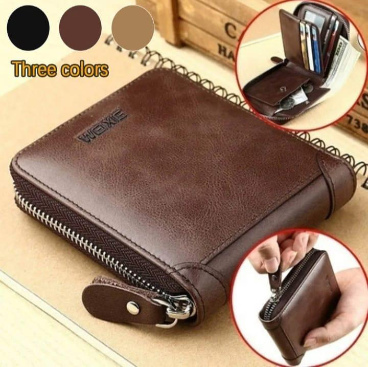 Men's Leather Wallet Brown