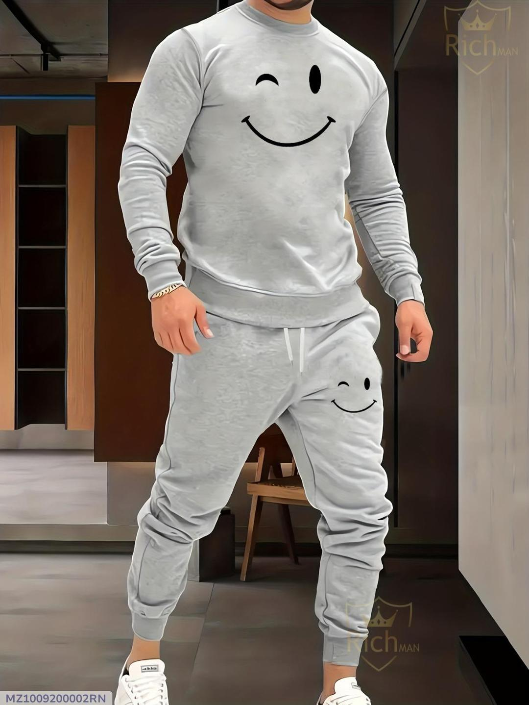 2 Pcs Men's Fleece Graphic