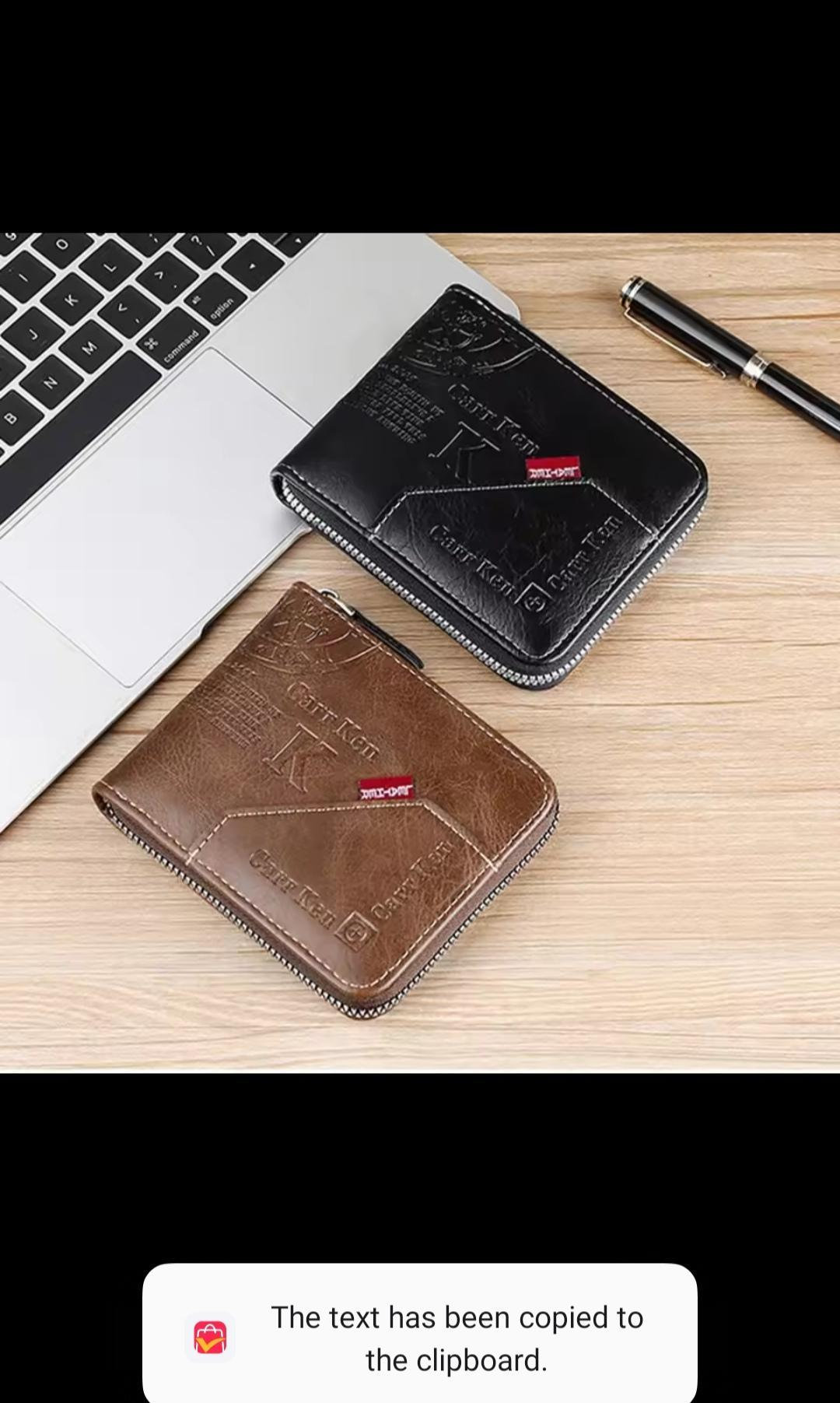 Unisex Leather Wallet 01